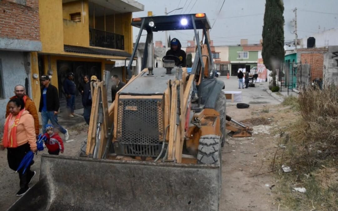 Gobierno de la Capital consolida obras viales estratégicas y mantiene trabajos en proceso en nuevas vialidades