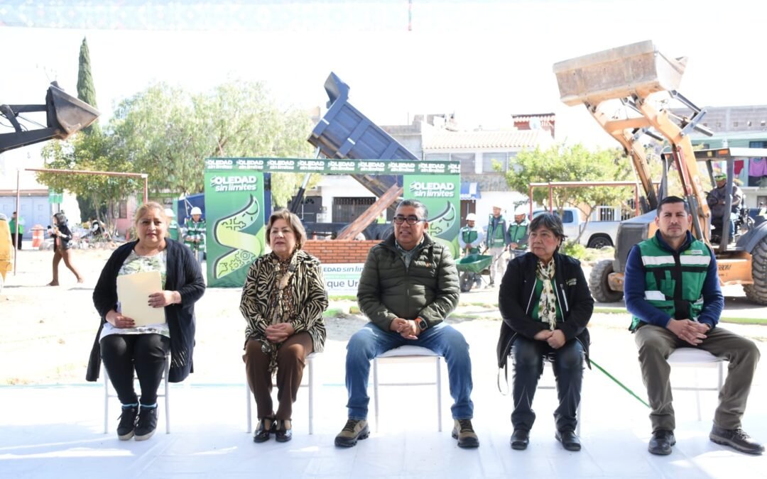 Arranque del parque urbano – Fraccionamiento – Hacienda Bonita