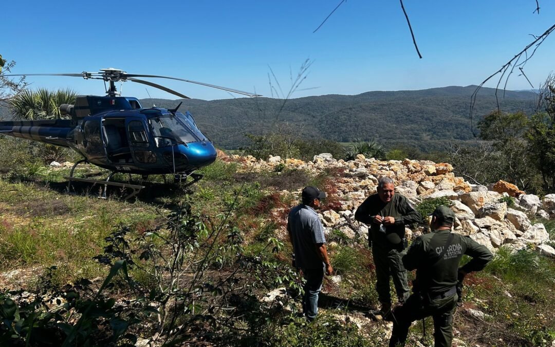 SE INTENSIFICA LA PRESENCIA AÉREA Y TERRESTRE DE LA GUARDIA CIVIL ESTATAL