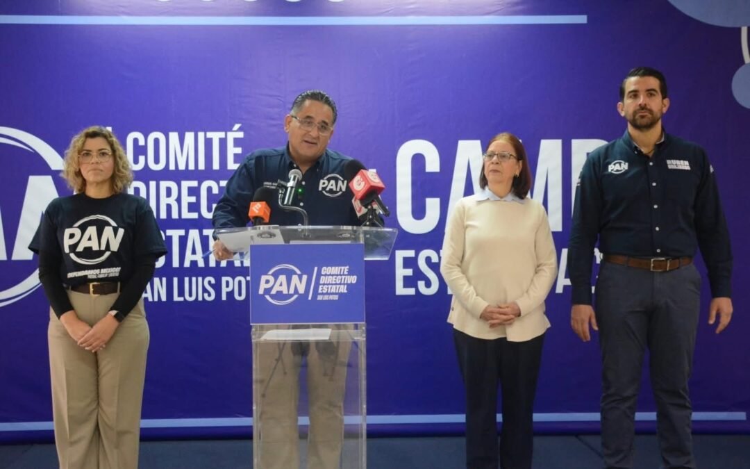 PAN SLP regresa a las calles y fortalece su estructura rumbo al 2027