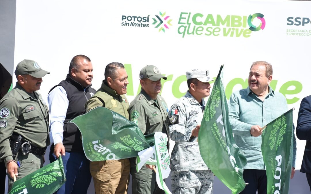 ARRANQUE DEL OPERATIVO SEMANA SANTA SEGURO POR EL GOBERNADOR RICARDO GALLARDO CARDONA