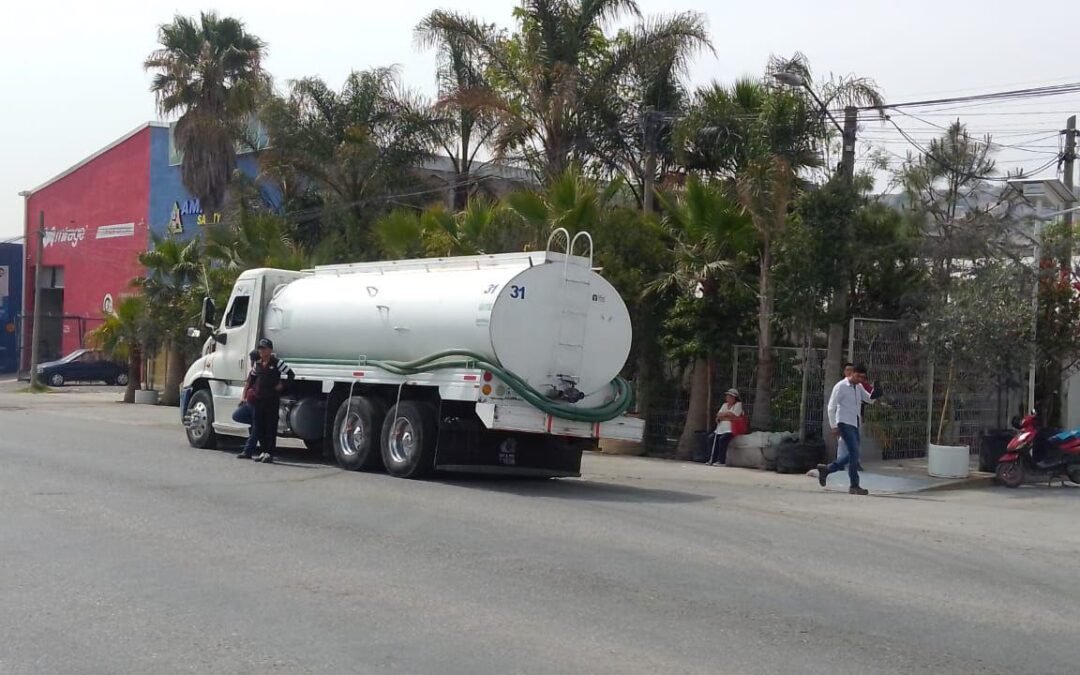 Gobierno de la Capital garantiza abasto de agua en colonias del sur de la ciudad