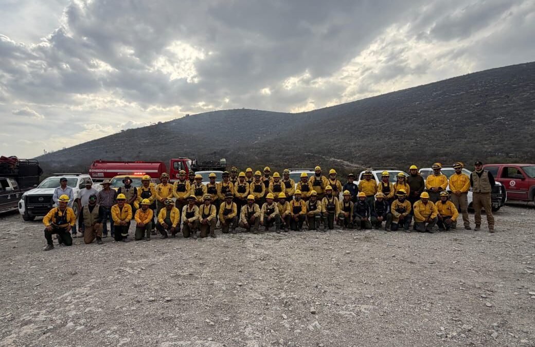GOBIERNO ESTATAL LIQUIDA INCENDIO FORESTAL EN MATEHUALA