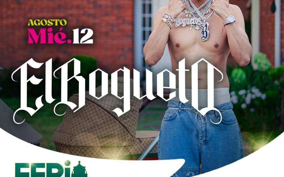 EL BOGUETO LLEVARÁ PERREO SIN LÍMITES A LA FENAPO 2026