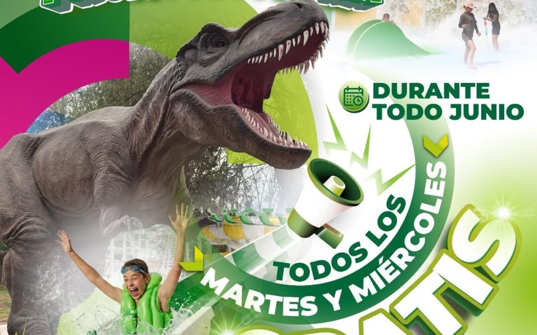 DINOASIS AQUA PARK INCORPORA DÍAS DE ACCESO GRATUITO PARA LAS FAMILIAS